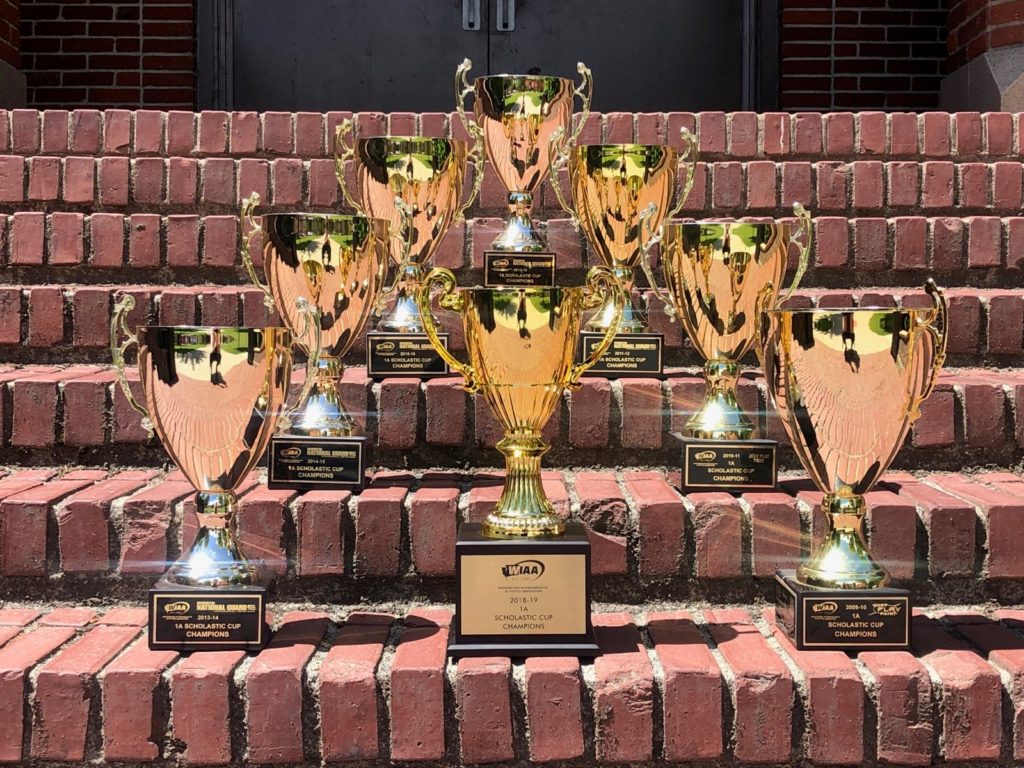 King’s High School Wins 8th WIAA Scholastic Cup